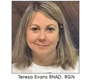 Teresa Evans RHAD,RGN